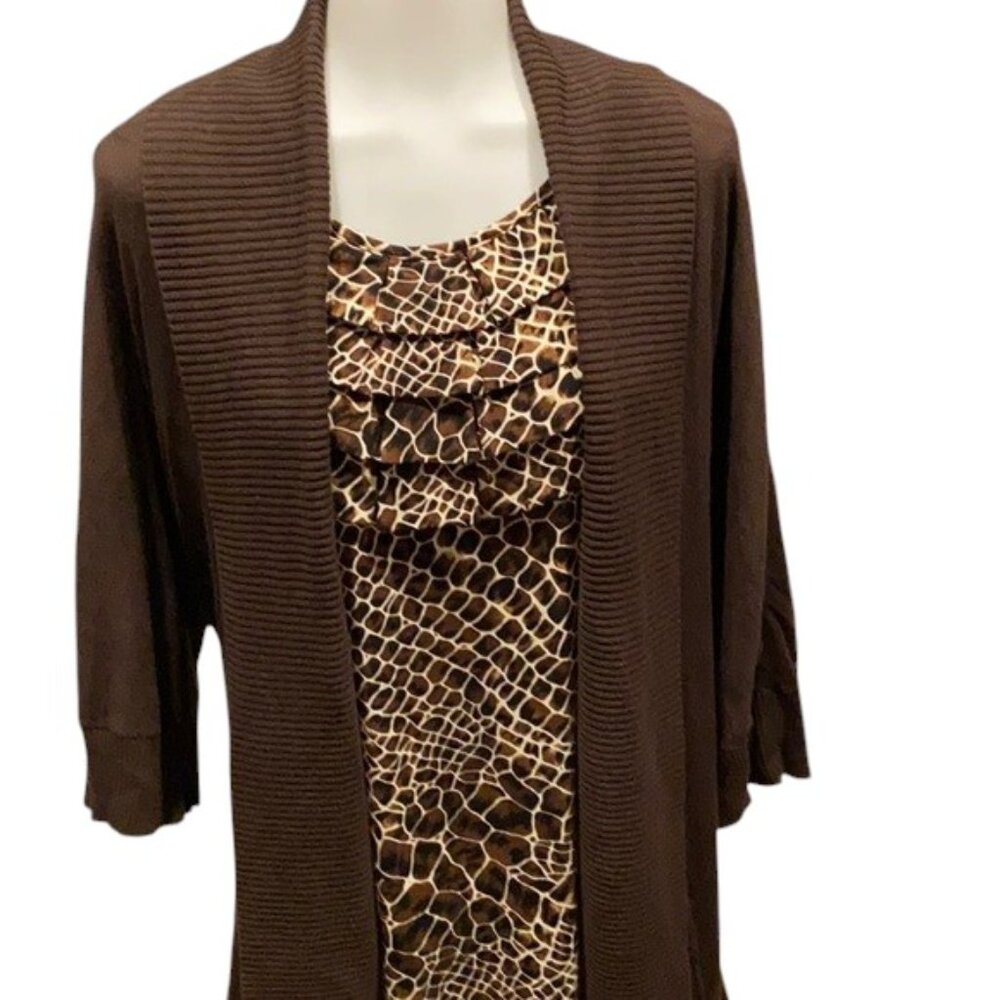 Apt 9 Open Front Cardigan - image 1